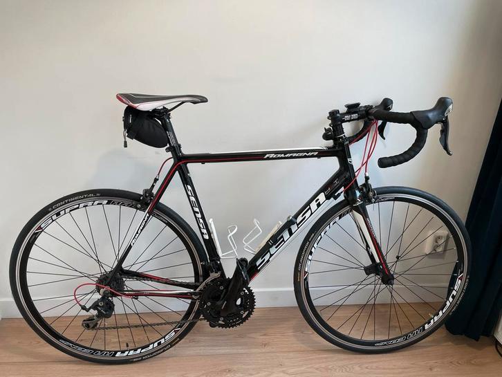 Sensa Romagna, maat 58, Shimano 105, Fietsen en Brommers, Fietsen | Racefietsen, Zo goed als nieuw, Overige merken, Meer dan 20 versnellingen