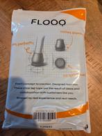 Flooq vloerbescherming nieuw! Stoelpootdoppen., Ophalen of Verzenden, Nieuw, Zwart, Vijf, Zes of meer stoelen