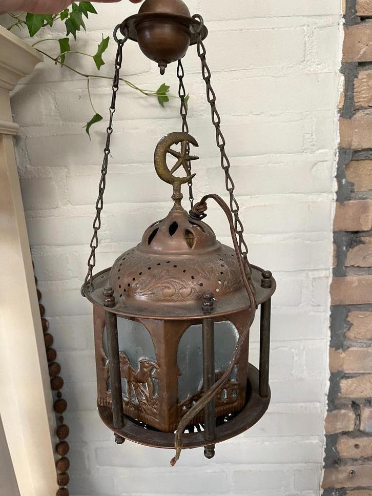 Turkse / arabische lantaarn, Antiek en Kunst, Antiek | Lampen, Ophalen of Verzenden