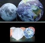 Opblaasbare Aarde  - 80cm XL - Verlicht, Ophalen of Verzenden, Nieuw