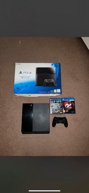 Playstation 4 1TB beschikbaar voor biedingen