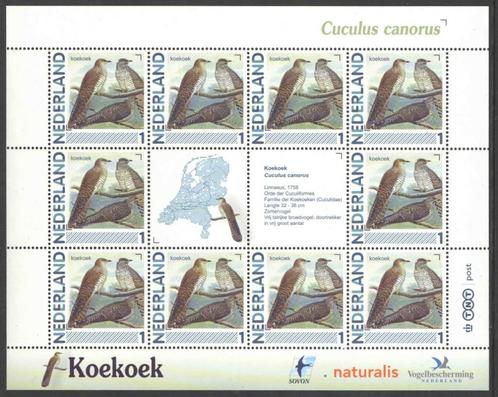 Postzegels Vogels in Nederland: Koekoek, Postzegels en Munten, Postzegels | Nederland, Postfris, Na 1940, Ophalen of Verzenden