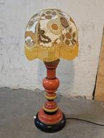 leuke seventies holly hobby, countryhouse tafellamp, Ophalen, 50 tot 75 cm, Zo goed als nieuw, Holly hobby, countryhouse, romantisch, gezellig, funky, 70's
