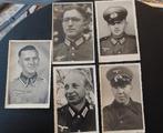 5 Duitse portret foto's/ ansichtkaarten, Verzamelen, Militaria | Tweede Wereldoorlog, Ophalen of Verzenden, Duitsland, Foto of Poster
