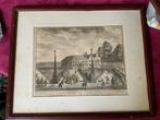 Oude gravures loenen Breukelen maarssen, Ophalen of Verzenden