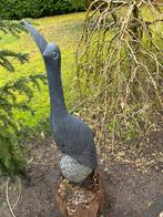 Handgemaakte Vogel uit Zimbabwe van bijna 80 cm., Ophalen of Verzenden, Gebruikt, Steen, Dierenbeeld