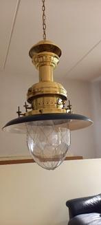 Vintage visserslamp, Huis en Inrichting, Lampen | Hanglampen, Ophalen, Gebruikt, 50 tot 75 cm, Vintage visserslamp