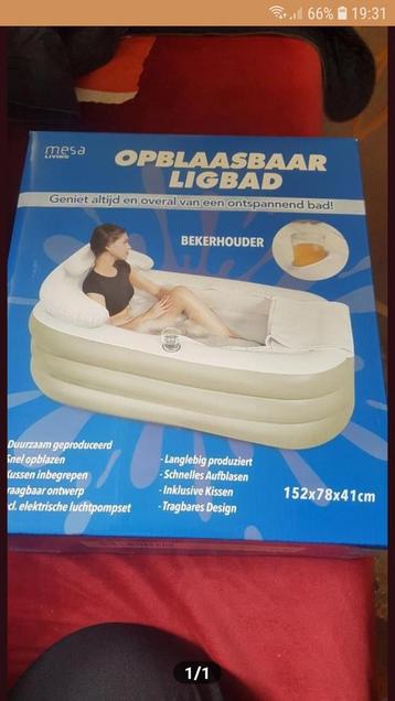 Mesa Opblaasbaar ligbad/ ijsbad met pomp NIEUW beschikbaar voor biedingen
