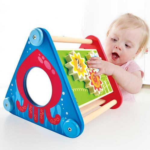 Draagbare houten activiteitenbox Hape, Kinderen en Baby's, Kraamcadeaus en Geboorteborden, Nieuw, Kraamcadeau, Ophalen of Verzenden