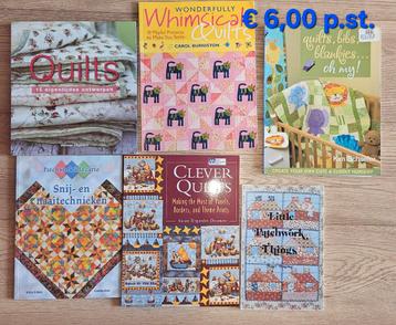 Quilt en patchwork boeken beschikbaar voor biedingen