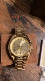Michael Kors horloge Bradshaw MK5605 goudkleurig, Overige merken, Staal, Ophalen of Verzenden, Staal
