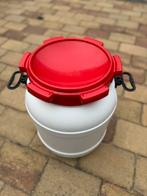 Curtec Vat met Rode Deksel  55 liter. Voerton zuurkoolvat, Ophalen of Verzenden, Overige soorten
