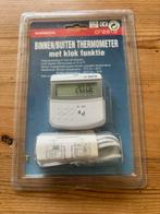 Binnen/buiten thermometer Nieuw, Ophalen of Verzenden, Nieuw, Binnenthermometer