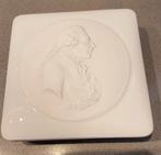 KPM Berlin dekseldoos - biscuit - porselein wit Fritz, Antiek en Kunst, Ophalen of Verzenden