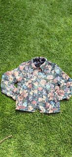 Bloemen Jacquard Jasje, Maat 38/40 (M), Overige kleuren, Ophalen of Verzenden, Zo goed als nieuw