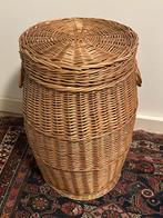 Leuke vintage rieten wasmand, Ophalen, Zo goed als nieuw, Rechthoekig, Riet