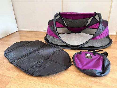 Deryan Travel-cot Baby Luxe paars, Kinderen en Baby's, Babywiegjes en Ledikanten, Gebruikt, Reisbedje, Ophalen