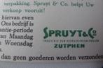 ZUTPHEN GROUW zie teksten Walburg kerk, Ophalen, 1940 tot 1960, Gelopen, Gelderland
