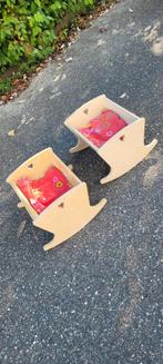 Poppen wiegje, Ophalen