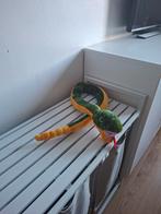 Slangenknuffel - Groen/Geel, Ophalen of Verzenden, Zo goed als nieuw, Overige typen