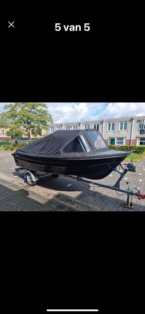 Mooie Naute sloep van bj 2021   10 pk te koop Max 6 pers, Watersport en Boten, Sloepen, Zo goed als nieuw, 10 tot 30 pk, 3 tot 6 meter