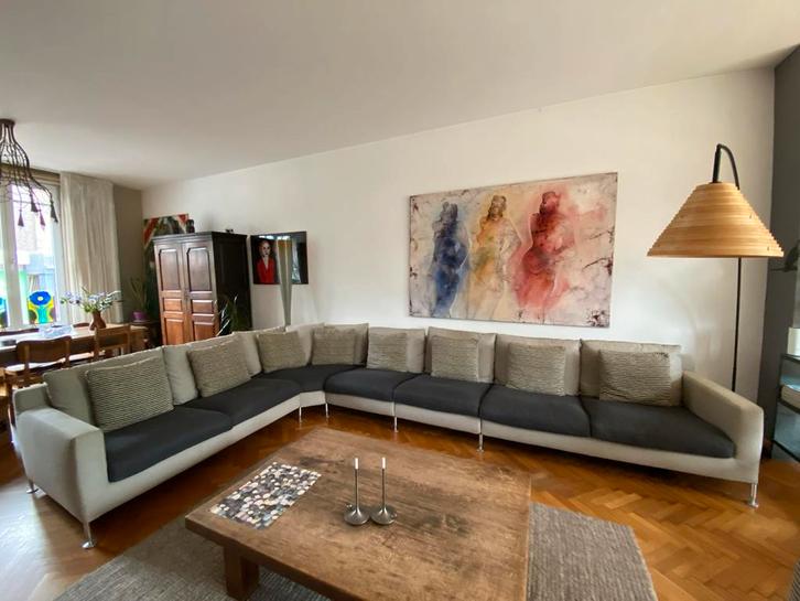 B&B Italia Hoekbank - Design en Comfort!, Huis en Inrichting, Banken | Bankstellen, Gebruikt, Hoekbank, Vierpersoons of meer, 300 cm of meer