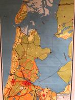 Schoolplaat Noord-Holland jaren vijftig, Antiek en Kunst, Ophalen of Verzenden, Aardrijkskunde