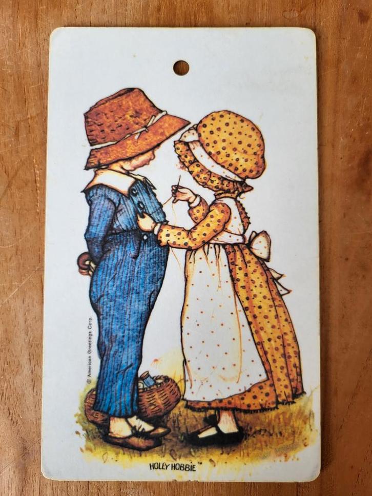 Vintage Snijplankje Holly Hobbie WD-027, Verzamelen, Retro, Huis en Inrichting, Ophalen of Verzenden