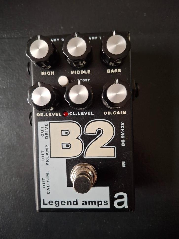 AMT LA2 B2 (Bogner Ubershall), Muziek en Instrumenten, Effecten, Zo goed als nieuw, Distortion, Overdrive of Fuzz, Overige typen