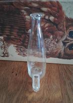 ~ Oud Mondgeblazen Glazen Vogel Drinkflesje, Ophalen of Verzenden