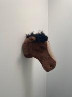 Pluche Paardenhoofd Wanddecoratie, Ophalen, Zo goed als nieuw, Wanddecoratie