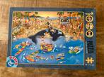 D-Toys Cartoon puzzel ‘aan het strand’ 1000 stukjes compleet, Ophalen of Verzenden, 500 t/m 1500 stukjes, Gebruikt, Legpuzzel