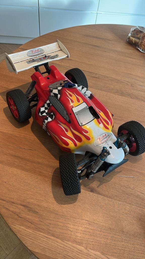 RC Buggy Nitro (T2M / 1:8 schaal / Project), Hobby en Vrije tijd, Modelbouw | Auto's en Voertuigen, Gebruikt, Auto, Groter dan 1:32