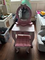 Leuke meisjes make-up tafel met spiegel, Ophalen, Zo goed als nieuw, Hout, Speelkeuken-accessoire