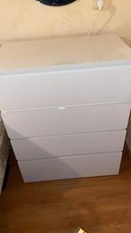 Malm ladekast, Zo goed als nieuw, 3 of 4 laden, Minder dan 100 cm, 25 tot 50 cm