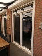 Te koop HR++ kunststof terrasdeur draai/kiep, Ophalen, Kunststof, Raamkozijn, Zo goed als nieuw