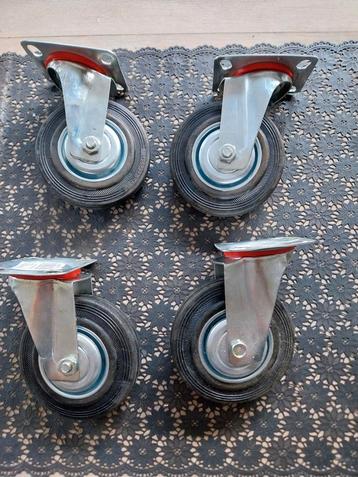 Zwenkwielen  nieuw 125 mm beschikbaar voor biedingen
