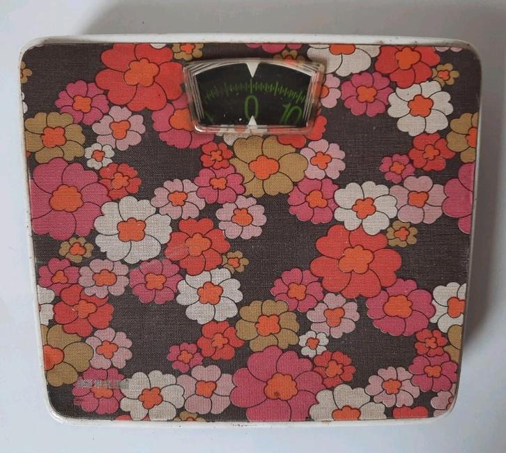 Vintage personenweegschaal, jaren 70., Huis en Inrichting, Badkamer | Badtextiel en Accessoires, Gebruikt, Ophalen