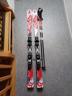 Atomic Redstar SL 157 Ski's met Stokken 120cm en tas, Ophalen, 140 tot 160 cm, Zo goed als nieuw, Carve