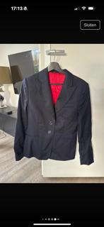 Dames blazer/colbert oger met ajax logo mt 38, Ophalen of Verzenden, Zo goed als nieuw, Maat 38/40 (M), Blauw