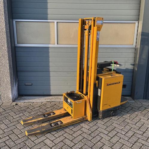 Jungheinrich Stapelaar Elektrisch Palletwagen 290 cm, Doe-het-zelf en Verbouw, Palletwagens en Pompwagens, Gebruikt, Ophalen of Verzenden