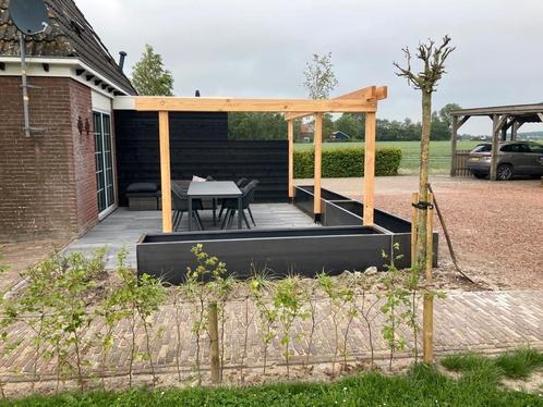 Cortenstalen bloembakken op maat, Tuin en Terras, Bloembakken en Plantenbakken, Nieuw, Rond, Ophalen of Verzenden