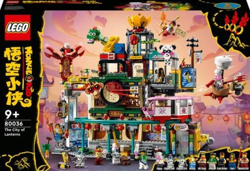 Lego Monkey Kid 80036 De Lantaarnstad, Kinderen en Baby's, Speelgoed | Duplo en Lego, Nieuw, Lego, Complete set, Ophalen of Verzenden