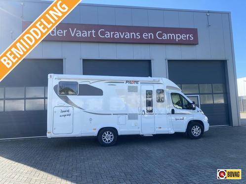 Pilote Sensation 700 P Enkele Bedden, Caravans en Kamperen, Campers, Bedrijf, Half-integraal, tot en met 2, Overige merken, Diesel
