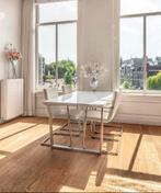 Eettafel met 4 stoelen, Ophalen, Gebruikt, 4 tot 6 stoelen