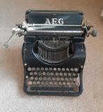aeg antieke typemachine, Ophalen, Gebruikt