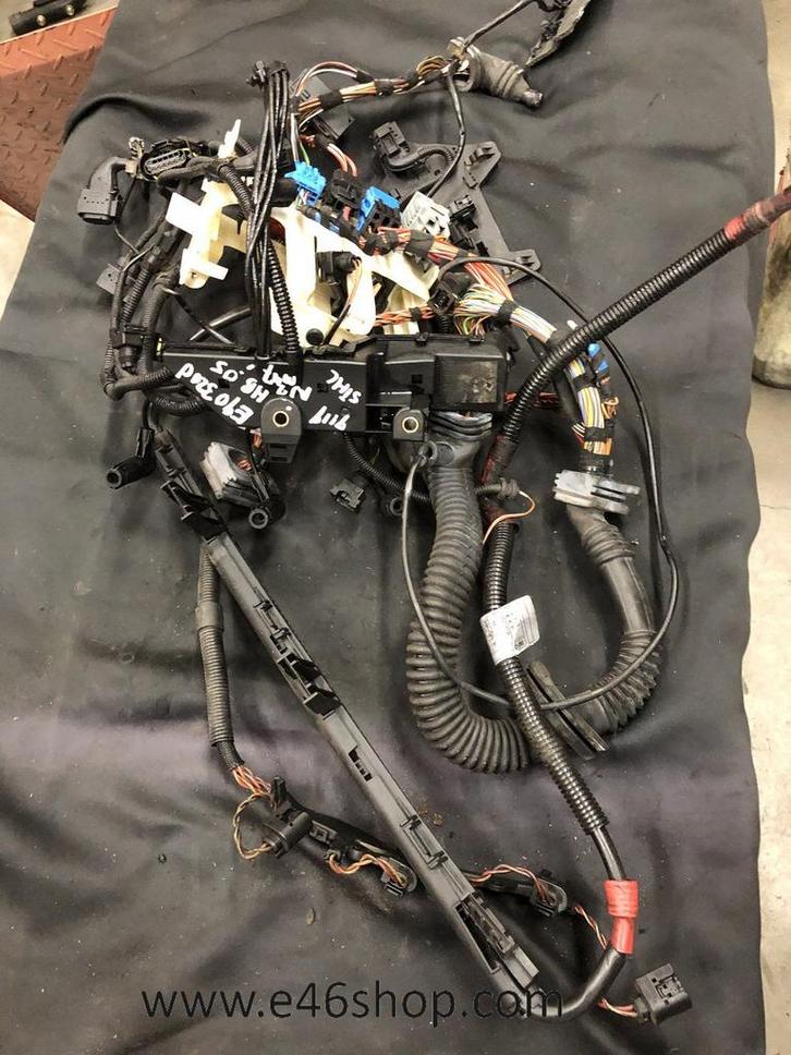 KABELBOOM BMW E90 E91 320D M47N2 MOTOR HANDBAK 2005, Auto-onderdelen, Elektronica en Kabels, BMW, Gebruikt, Ophalen of Verzenden