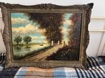 Schilderij van Jos Stam,landschap-olieverfschilderij, Ophalen of Verzenden