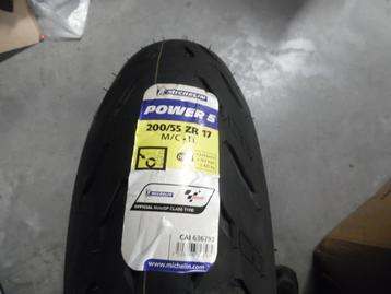 Nieuwe michelin Power 5, Road 4 GT motorbanden opruiming beschikbaar voor biedingen