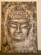 3D Boeddha Schilderij - Uniek Kunstwerk, Ophalen, Zo goed als nieuw, Schilderij, 75 cm of meer